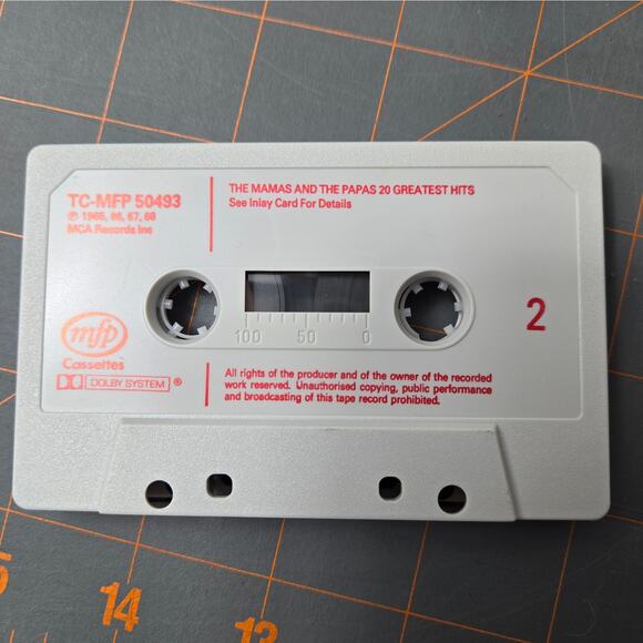 Import The Mamas and the Papas 20 Greatest Hits Cassette - Picture 7 of 7